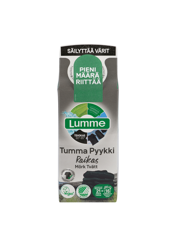 Tumma pyykki Raikas