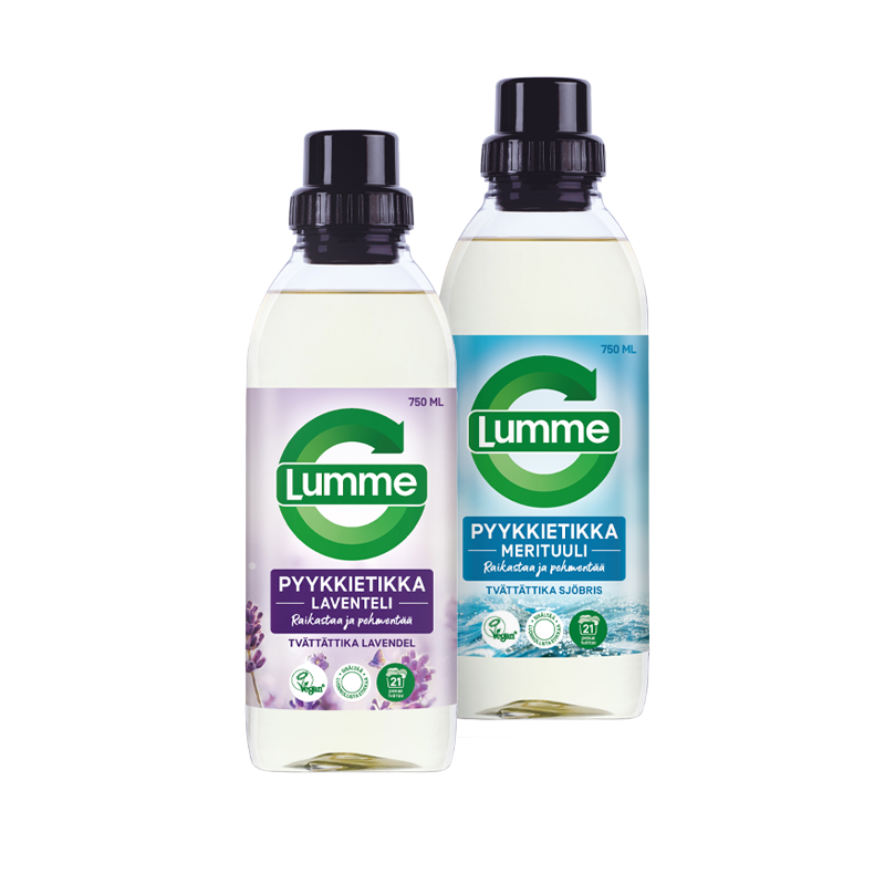 Pyykkietikka Laventeli ja Pyykkietikka Merituuli